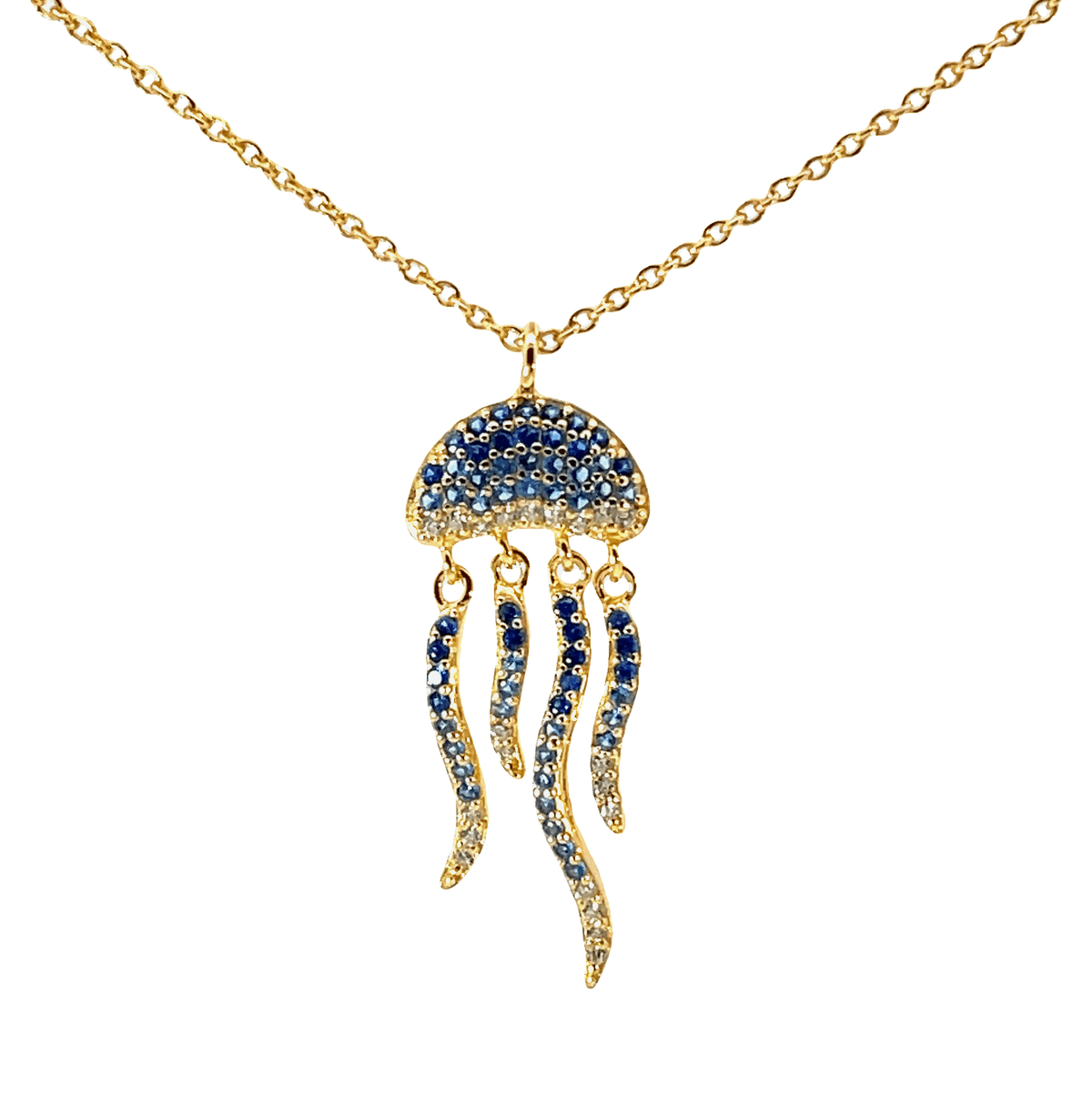 Jellyfish Pendant Necklace