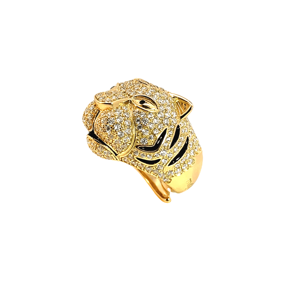 Statement Tiger Head Ring - Big
