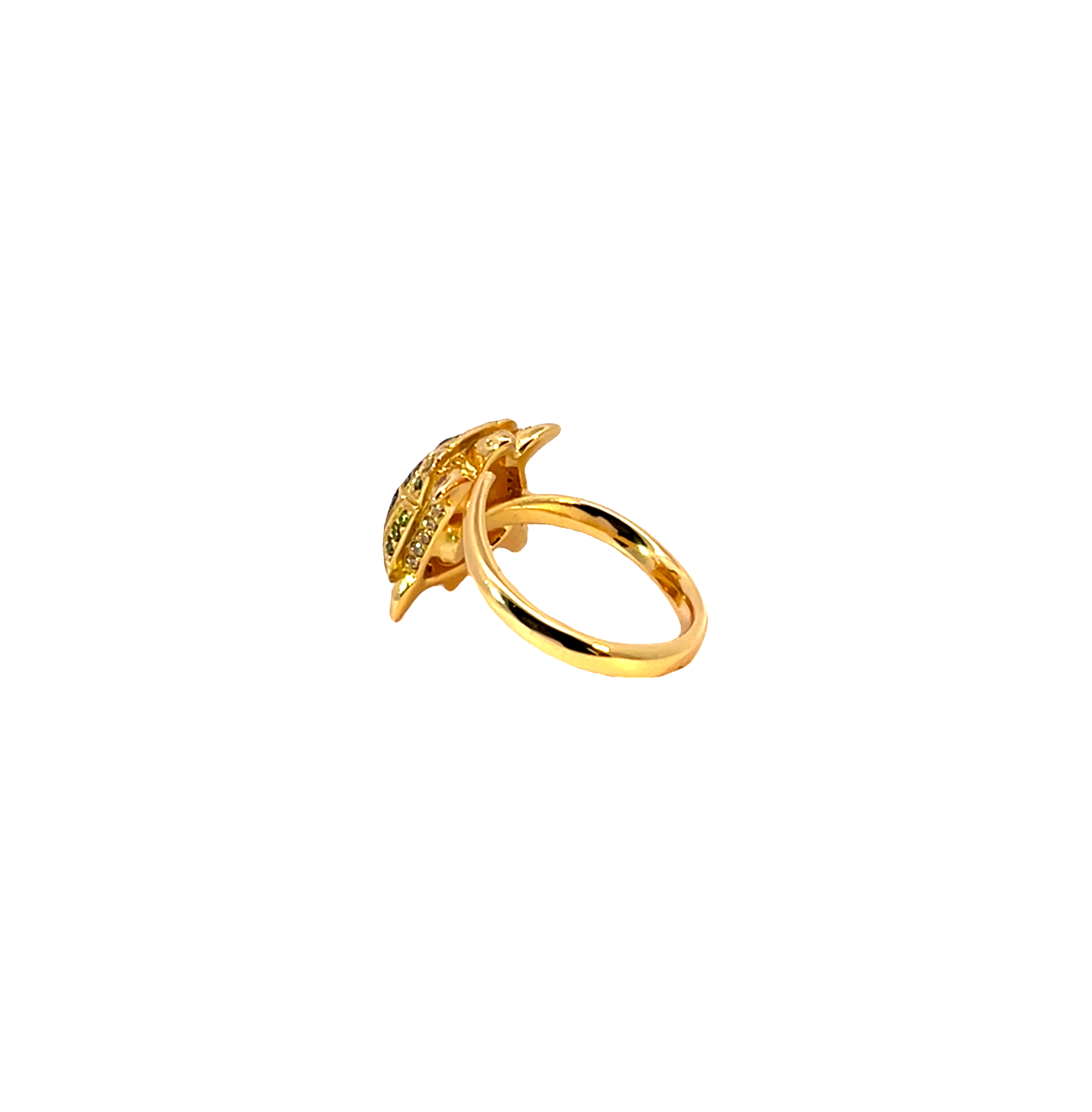 turtle-ring-gold-plated-green-zirconias