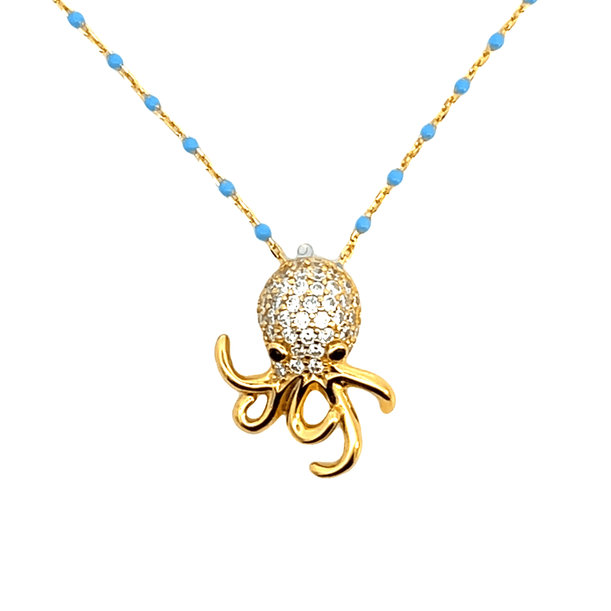 Octopus Pendant Necklace
