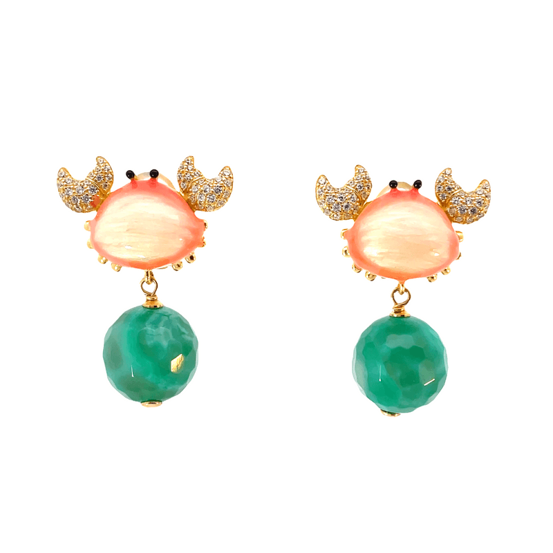 Crab Statement Earrings