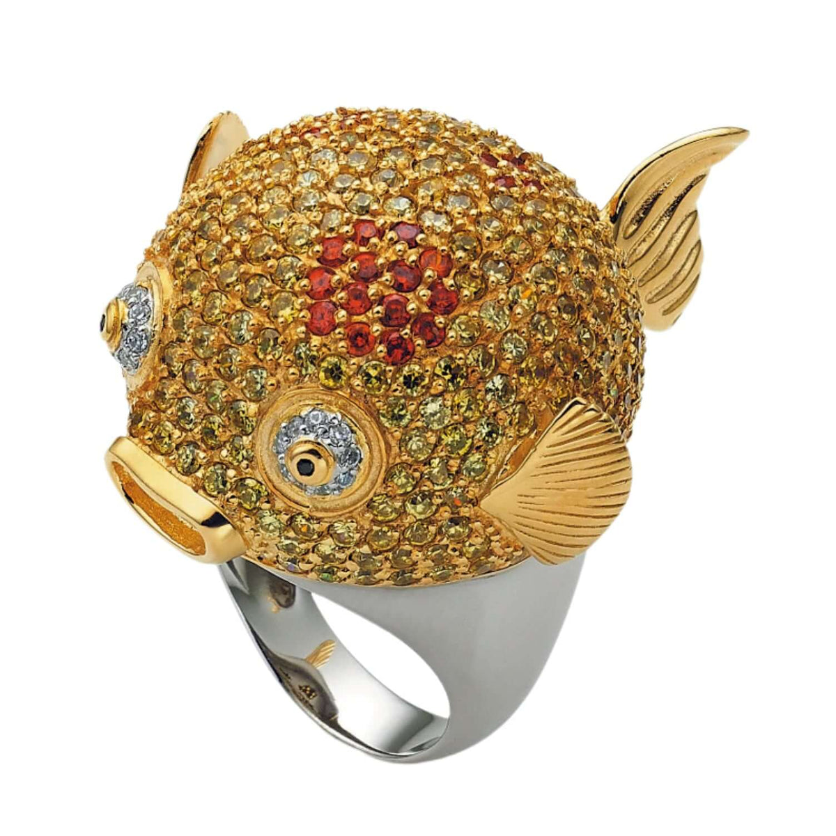 Balloon Fish Statement Ring