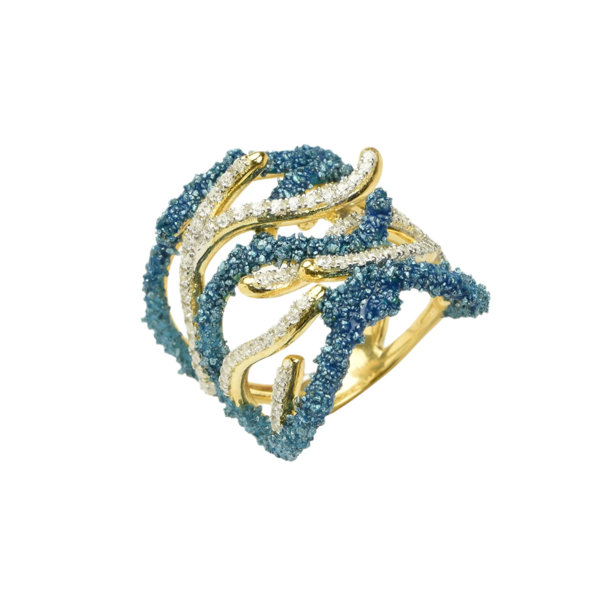 Coral Reef Ring (blue)