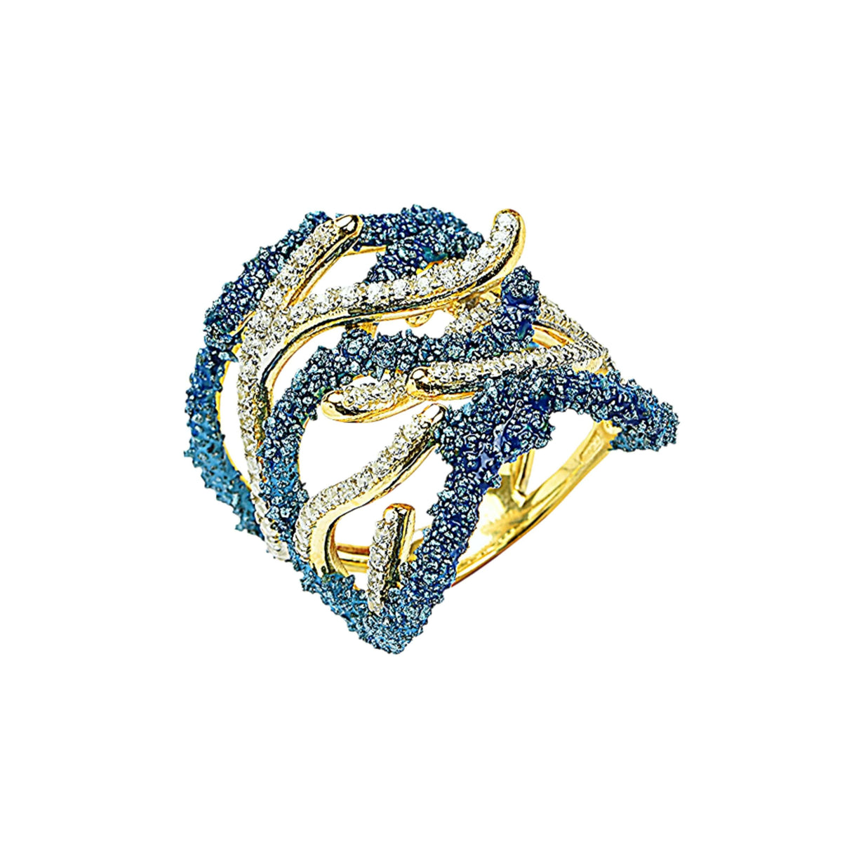Coral Reef Ring (blue)