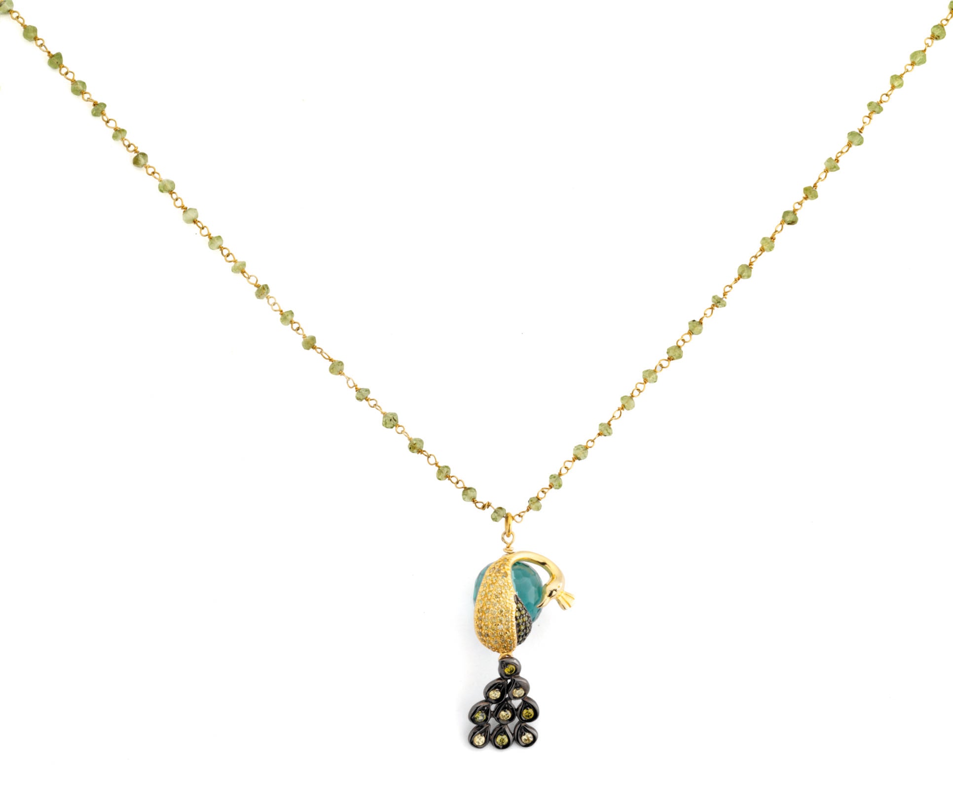 Peacock Necklace