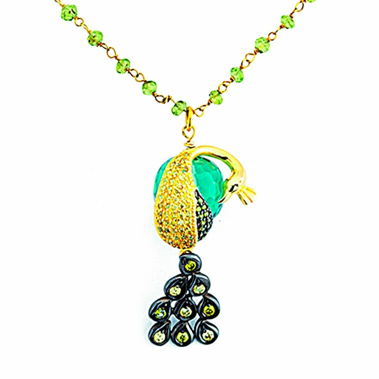 Peacock Necklace