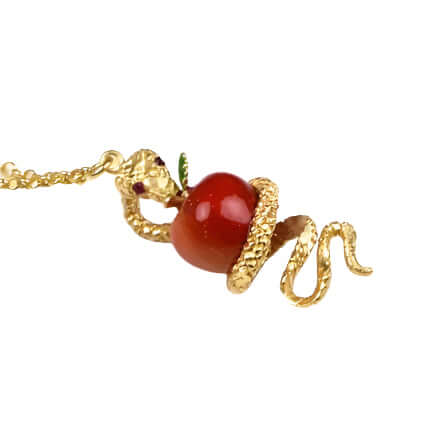 Snake Pendant Necklace