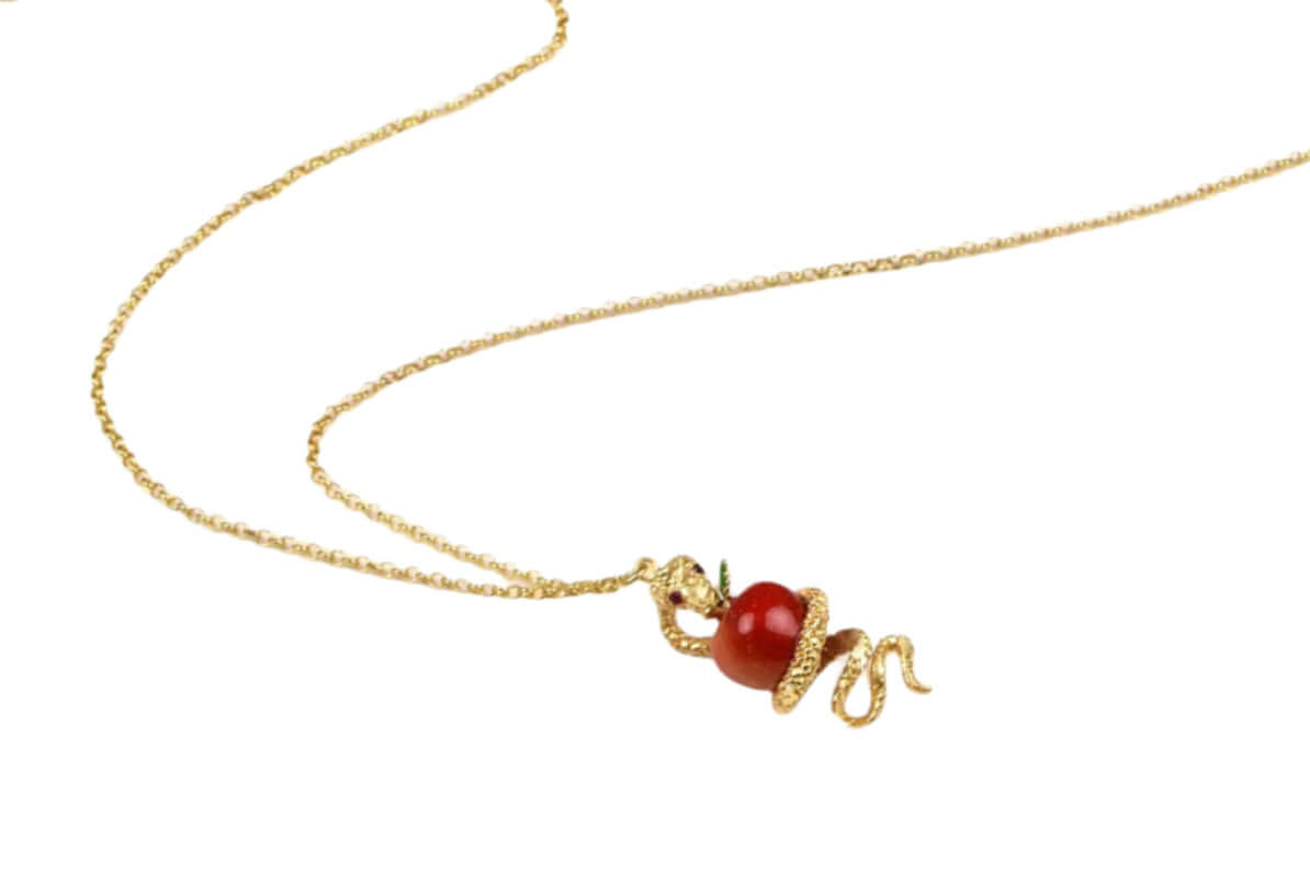 Snake Pendant Necklace