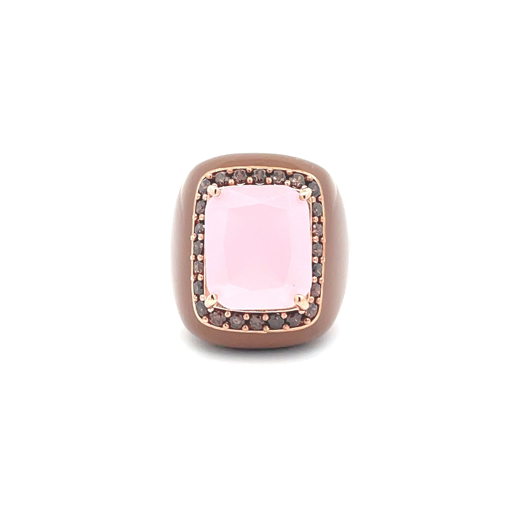 EVELYN Statement ring - front view